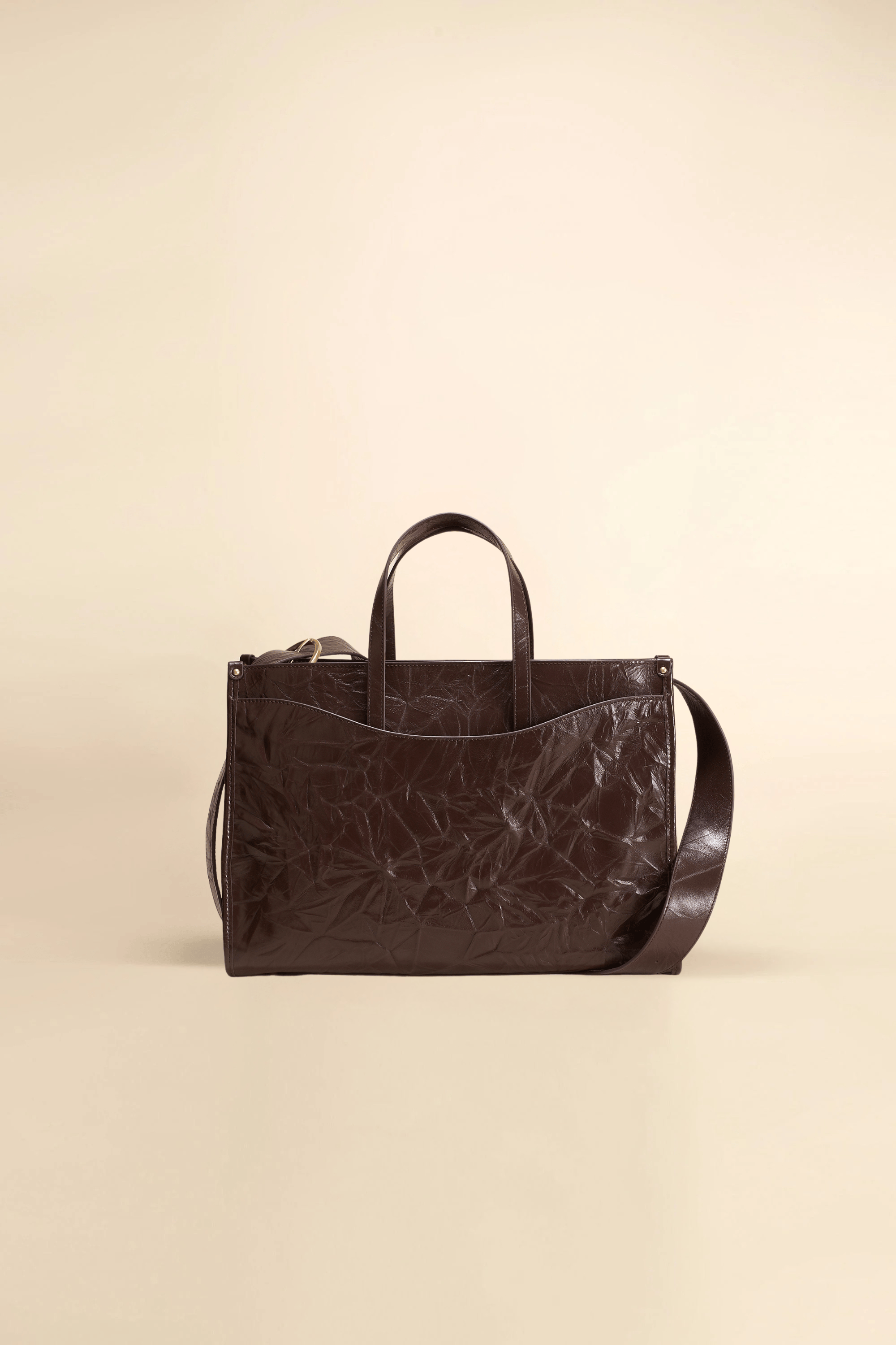 Reverie Tote - OLEADA: Leather Laptop Work Tote with compartment