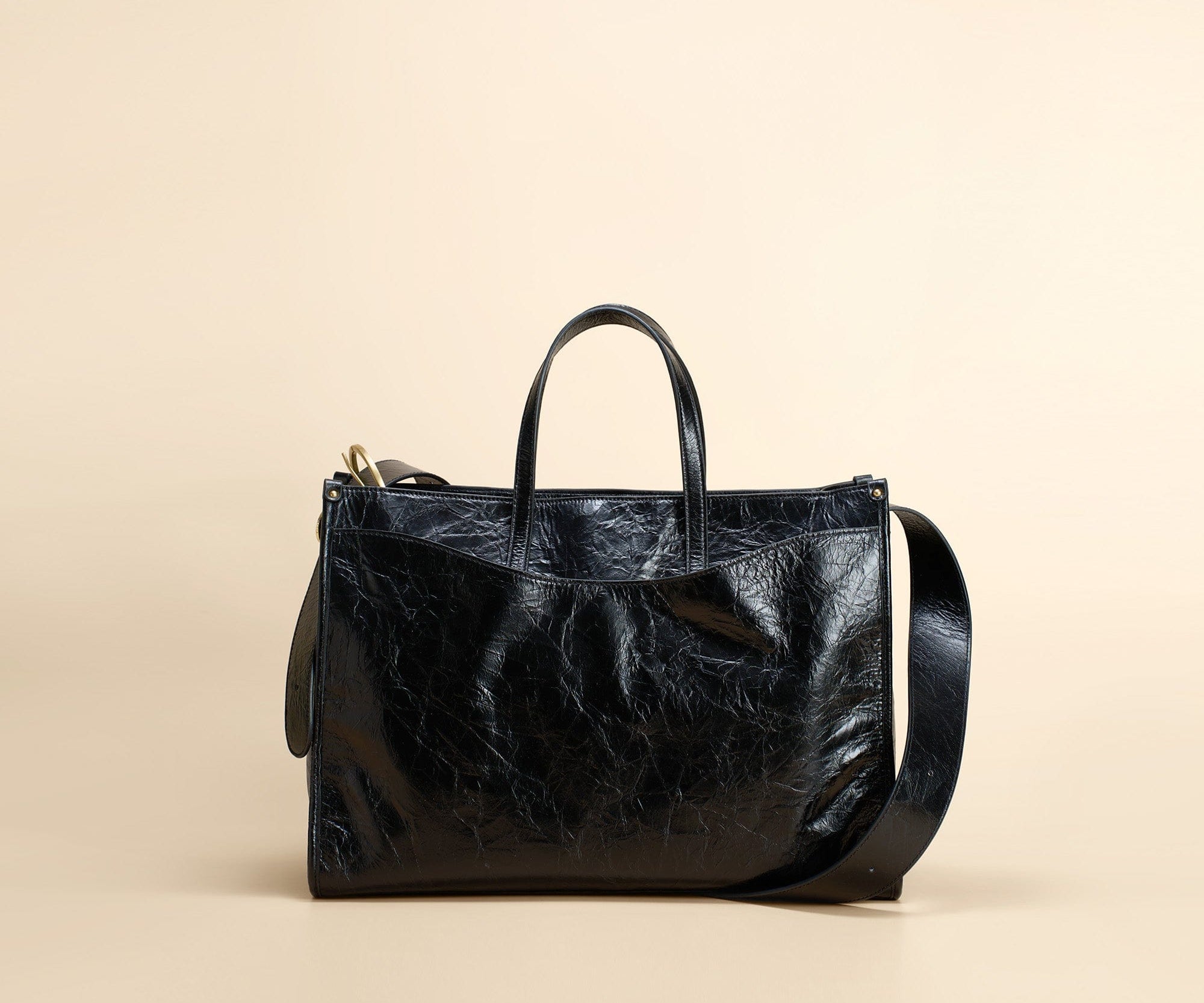 OLEADA NYC Work Tote Bag > Leather Work Tote For Women > Large Capacity Bag > 16 Inch Laptop Bag > Convertible To Shoulder Bag Reverie Tote