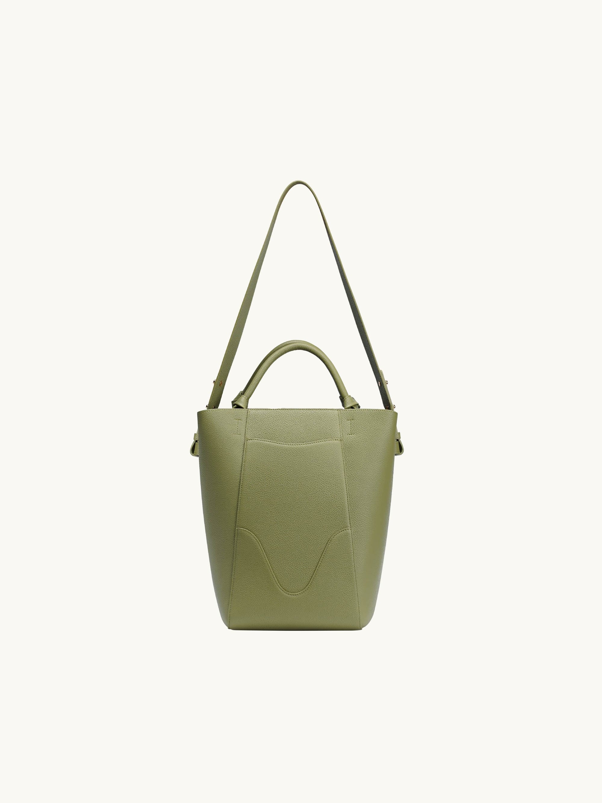 Nano Marina Bucket Bag Olive, Green Bucket Purse, OLEADA