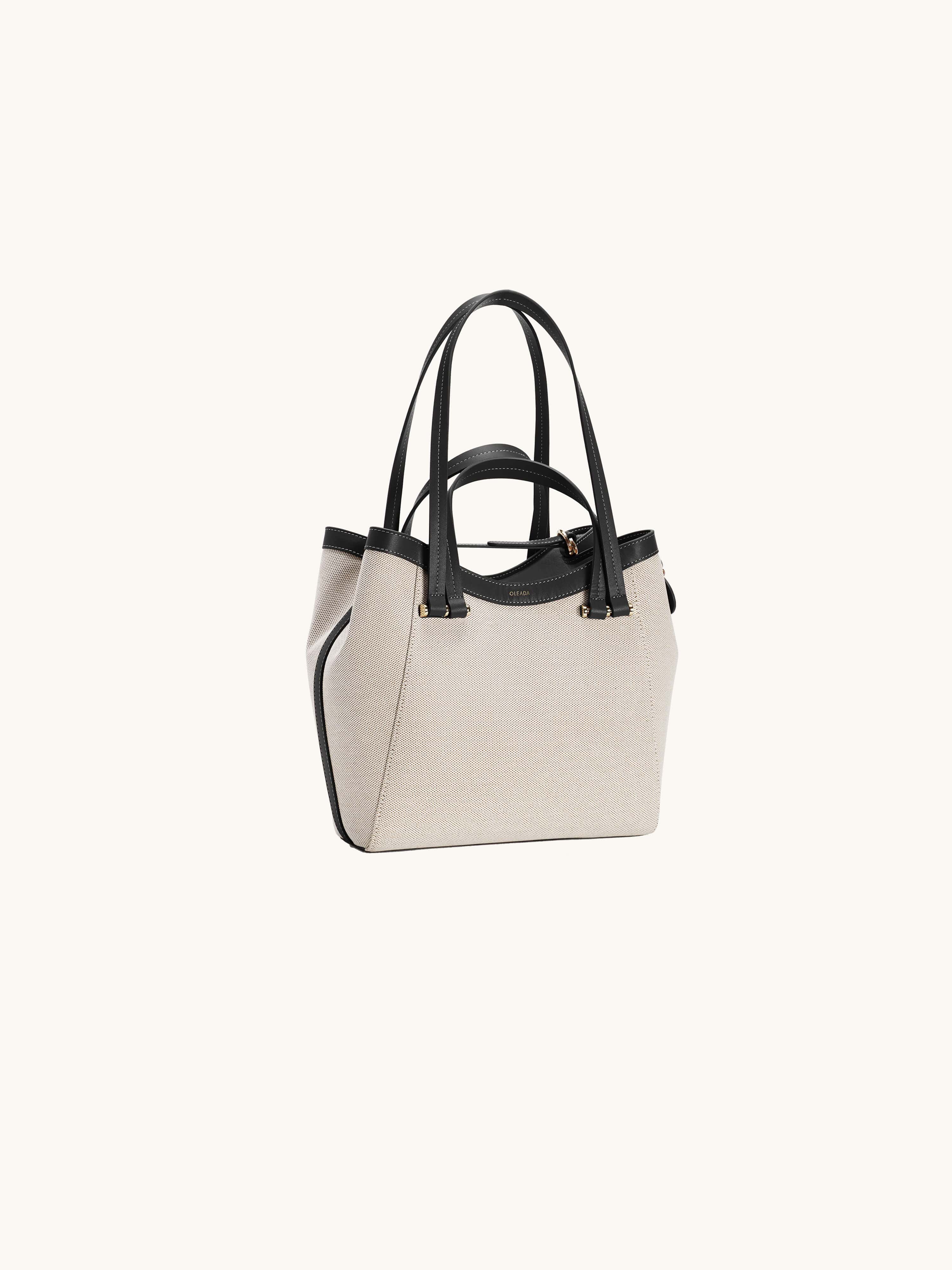 Small Tote Bag - Lightweight Handbag Bag for Women - Black - Canvas and ...