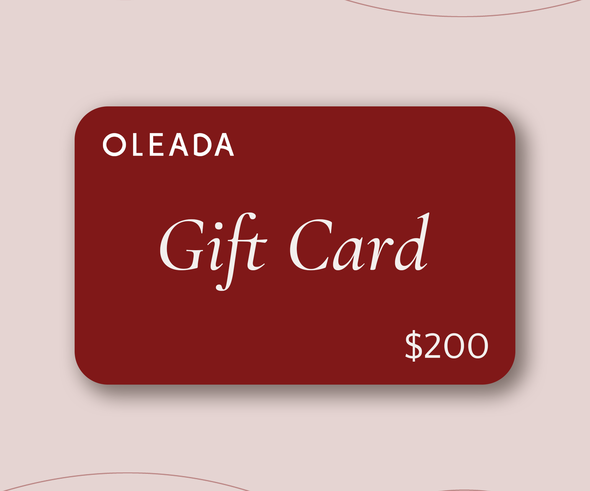 OLEADA Official Digital Gift Card