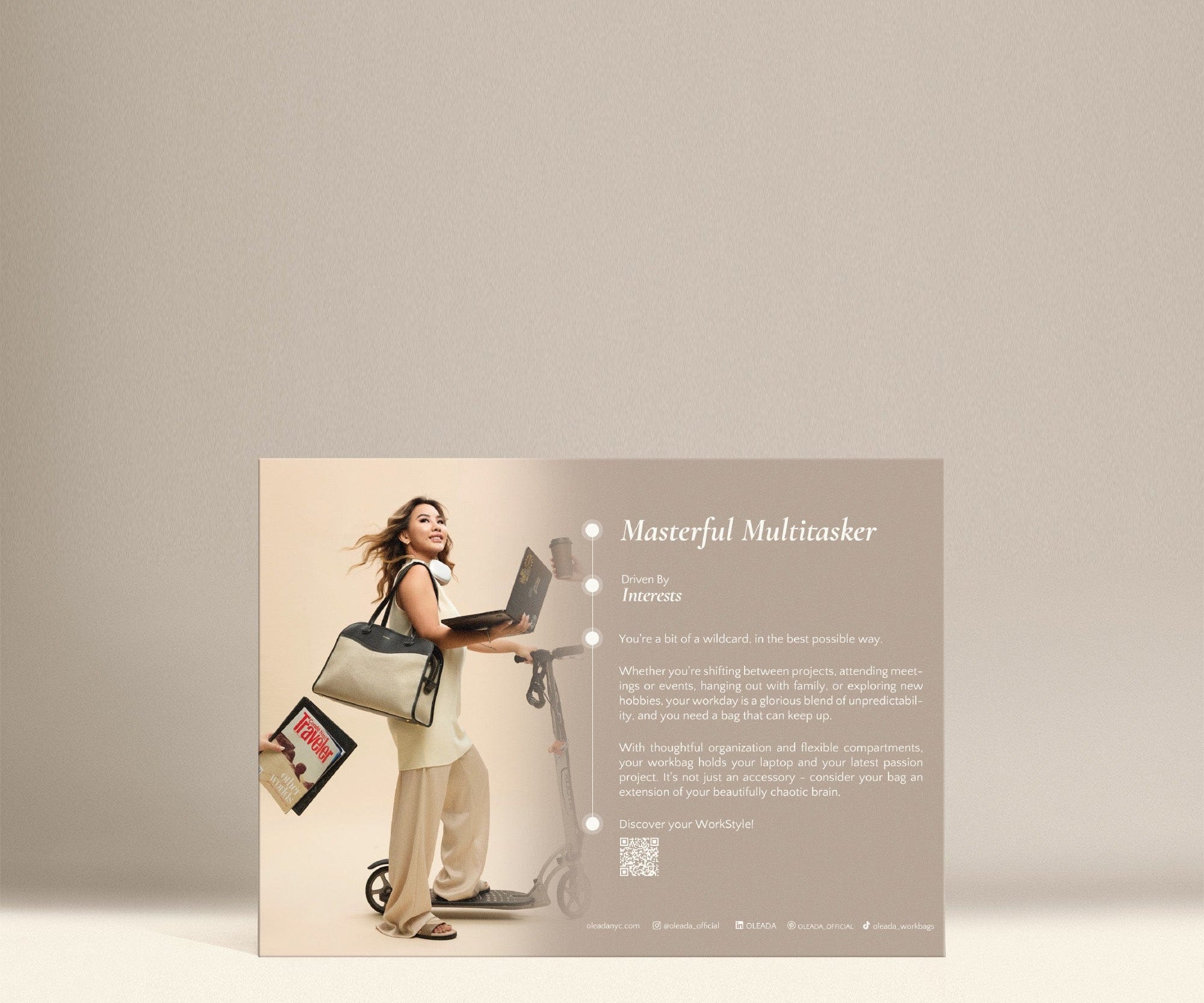 OLEADA Official Masterful Multitasker Physical Gift Card