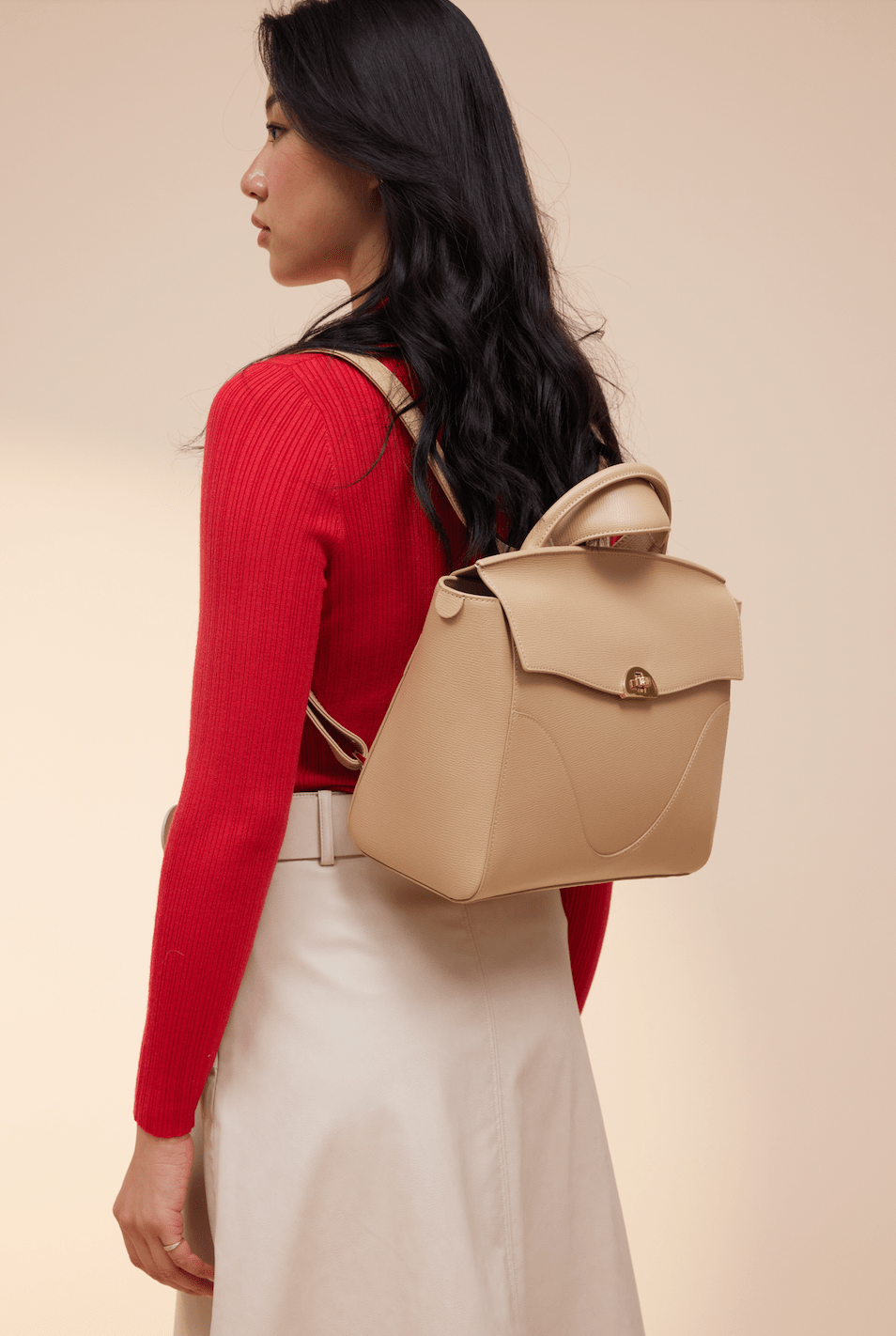 OLEADA TopSeller Wavia Bag Champagne