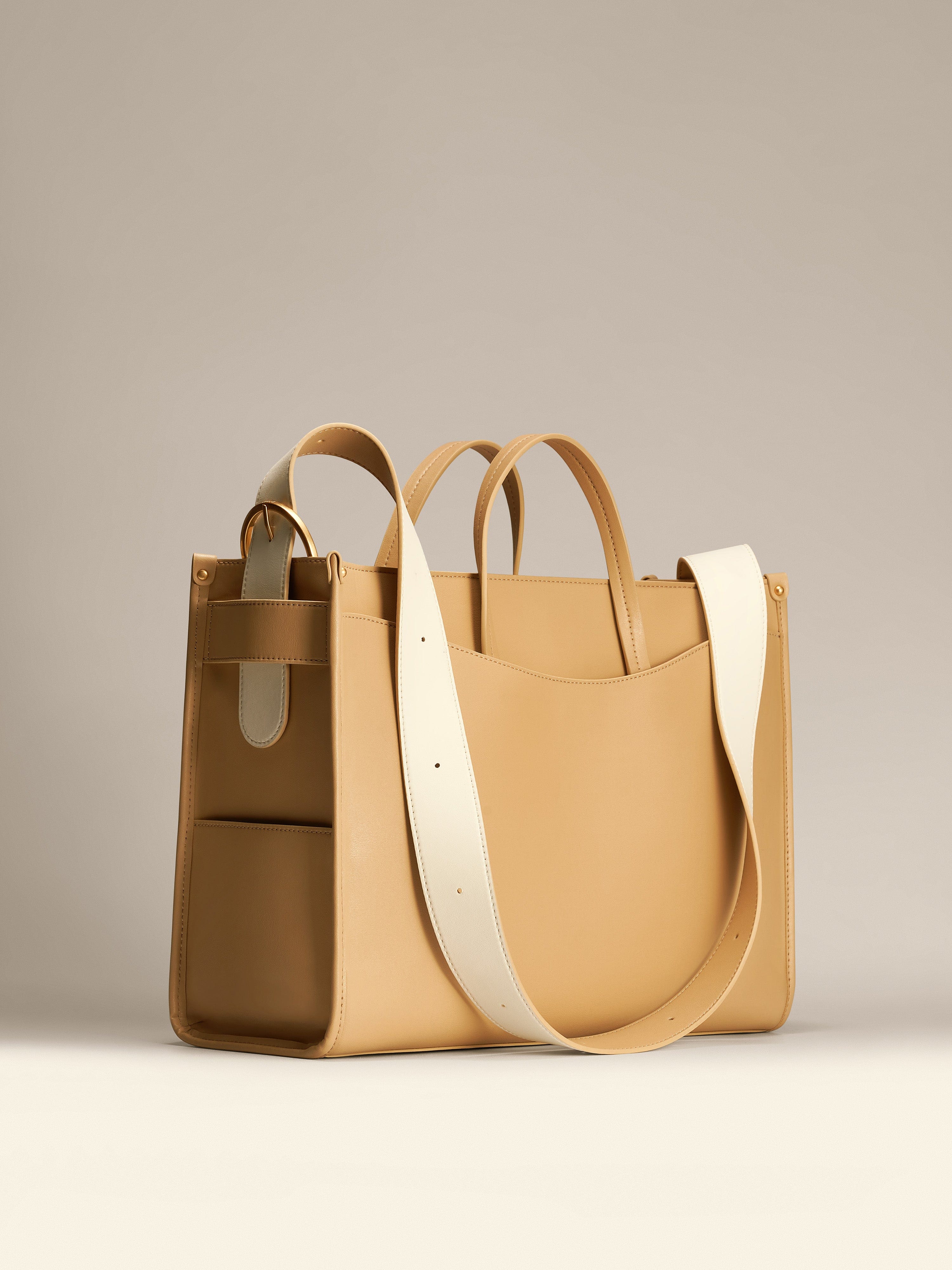 Beige work tote Clearance